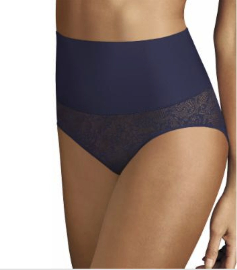 Maidenform Women Tame Your Tummy Brief Navy Size XL